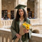 روب تخرج + كاب  + وشاح