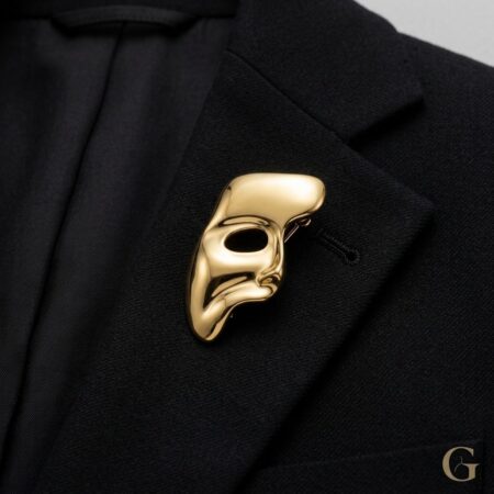 Gold brooch